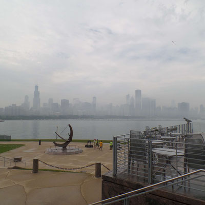 Skyline Chicago vom Adler Planetarium / Skyline of Chicago