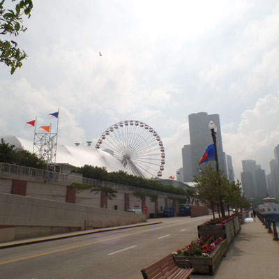 Navy Pier Riesenrad / Ferris Wheel on Navy Pier