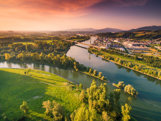 Isarmündung im Deggendorfer Land © Landkreis Deggendorf