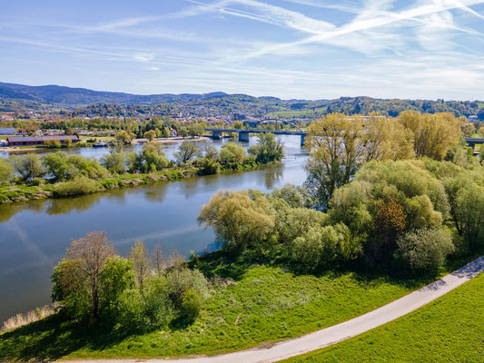 Blick auf Deggendorf ©Tourismusverband Ostbayern e.V., Fotograf Maximilian Semsch