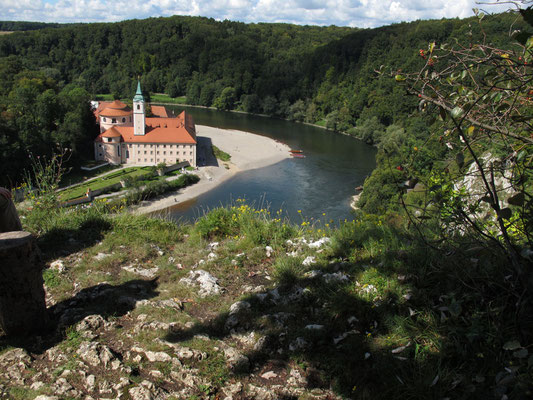 Blick zum Kloster Weltenburg, Foto: Michael Körner