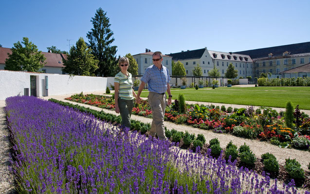 Prälatengarten in Metten bei Deggendorf © Landkreis Deggendorf