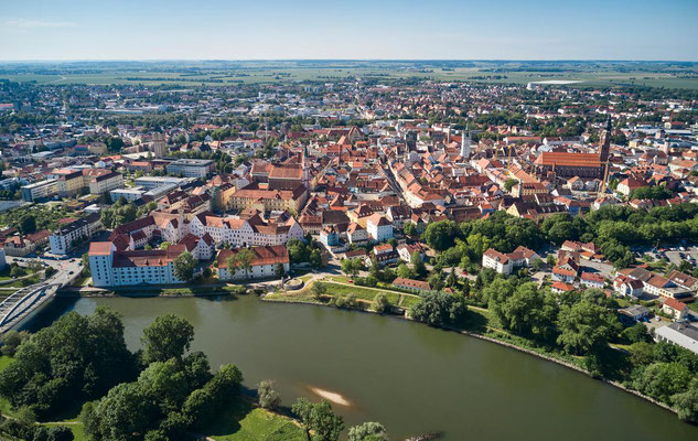 Blick auf Straubing© Tourismusverband Ostbayern e.V., Fotograf:Gerhard Illig 