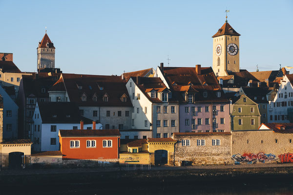 Blick auf die UNESCO Welterbestadt Regensburg, © Tourismusverband Ostbayern e.V., @well_outside