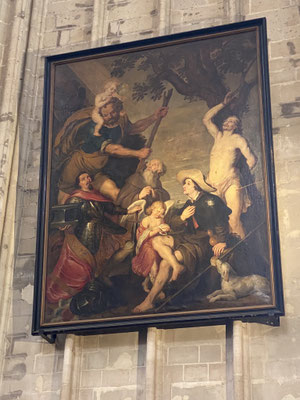 ThP 230630 Brussel - Kathedraal - Vijf Heiligen - 16e eeuw - Toegeschreven aan Gaspar de Crayer.