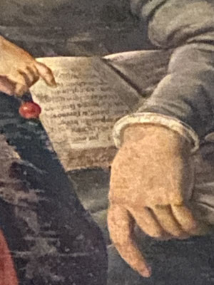 ThP 230325 Maastricht - Onze Lieve Vrouwebasiliek - Schilderij 'De Heilige Familie' 