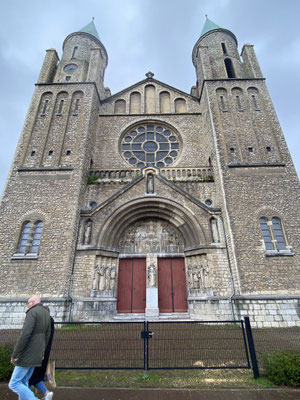 ThP 230326 - Maastricht - Front voormalige Sint-Lambertuskerk. Kerk van 1914 tot 1985.