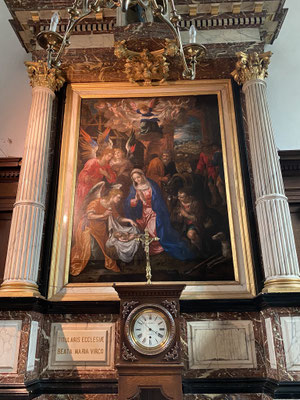 ThP 230629 Scherpenheuvel - Basiliek Onze-Lieve-Vrouw - Hendrik De Clerck (ca. 1604). Het bezoek van de herders bij de geboorte van Jezus.