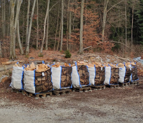 Brennholz Big Bags