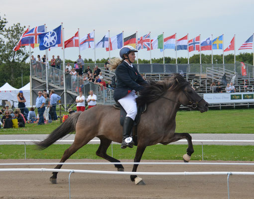 Sophie Clémentz avec Lineik von Asgard