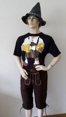 Bayer-Shirt, Gr. XL, Fr. 7.-, Hut Fr. 7.-
