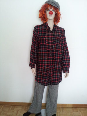 Clochard/Clown, Hose, Hemd + Hut, Fr. 29.-