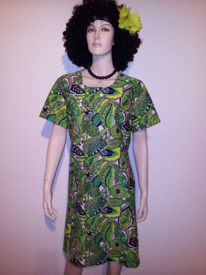 HIPPI/FLOWER POWER-Kleid, Gr. L, Fr. 29.-
