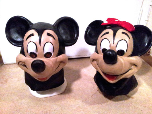 Micky- und Minimousemaske je Fr. 10.-