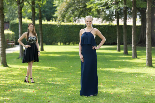 Fotoshooting in Rheda an der Orangerie am Schloß 