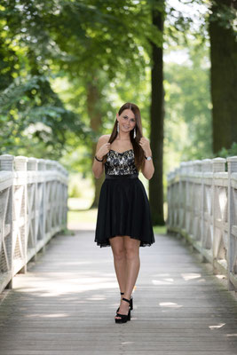 Fotoshooting in Rheda an der Orangerie am Schloß ...
