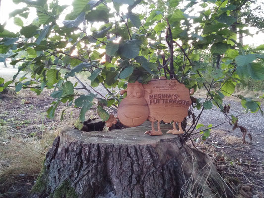 Schaf aus Eichenbohle / kreativ-fraesen