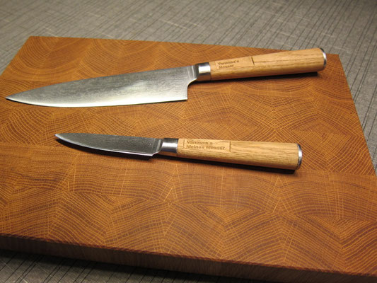 DAMAST Messer  / kreativ-fraesen