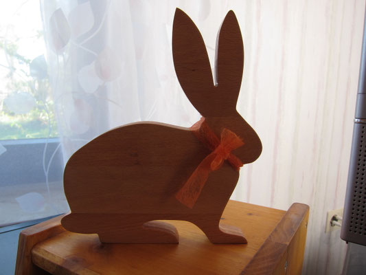Holz-Hase / kreativ-fraesen