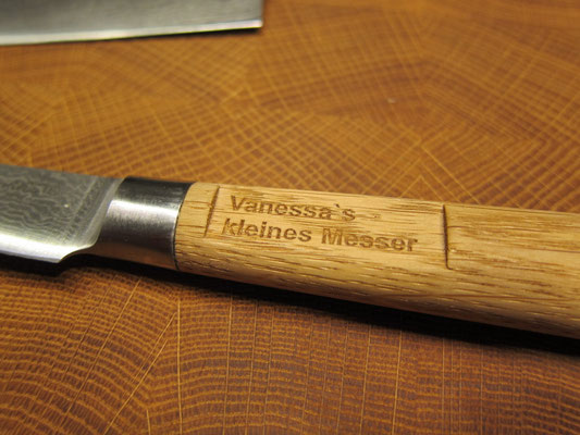 DAMAST Messer  / kreativ-fraesen