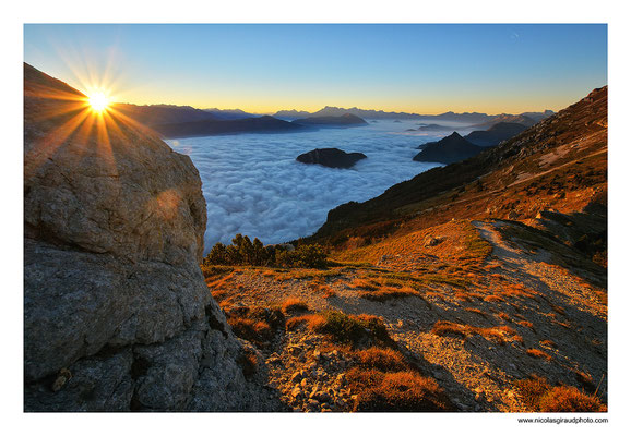 Sunrise Balcons Est - P.N.R. du Vercors © Nicolas GIRAUD