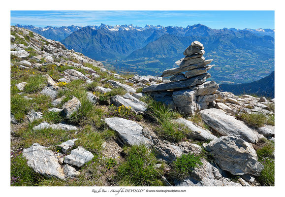 Sommet Raz de Bec - Dévoluy © Nicolas GIRAUD