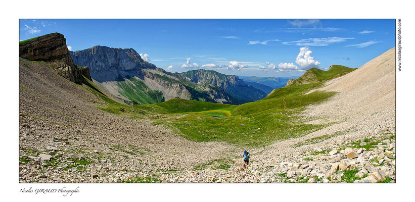 Col de Charnier - Cirque de la Jarjatte - Dévoluy © Nicolas GIRAUD 