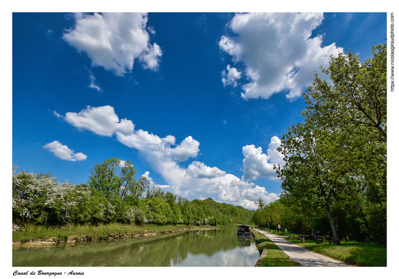 Canal de Bourgogne - Côte d'Or © Nicolas GIRAUD