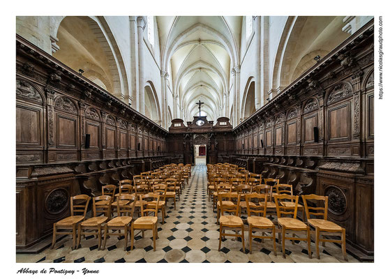 Abbaye de Pontigny - Yonne © Nicolas GIRAUD