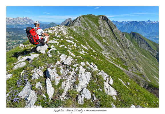 Sommet Raz de Bec - Dévoluy © Nicolas GIRAUD