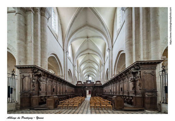 Abbaye de Pontigny - Yonne © Nicolas GIRAUD