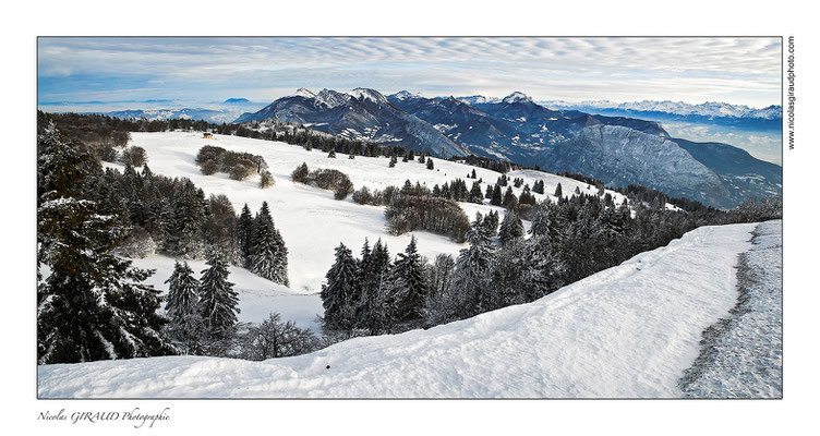 P.N.R. Massif de la Chartreuse (depuis plateau de Sornin - Vercors)