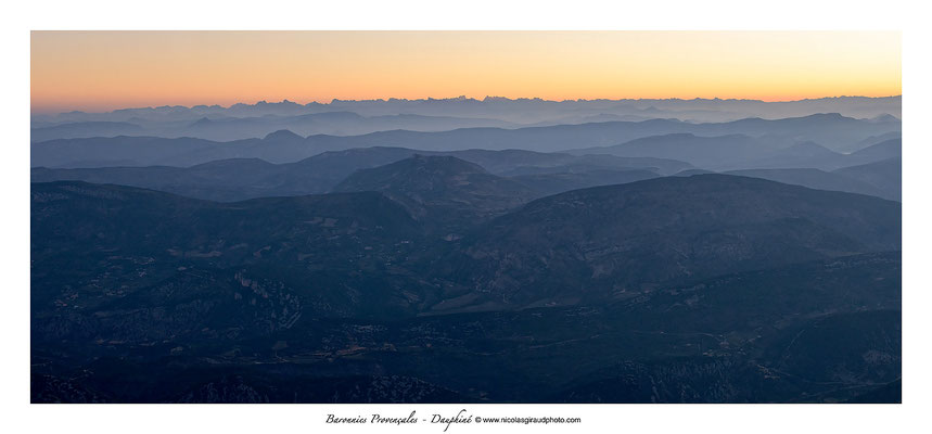 Lever Baronnies Provençales © Nicolas GIRAUD