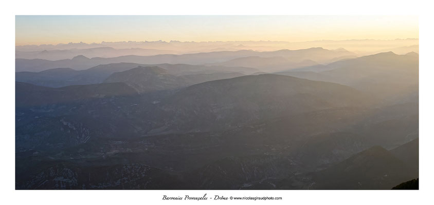 Lever Baronnies Provençales © Nicolas GIRAUD