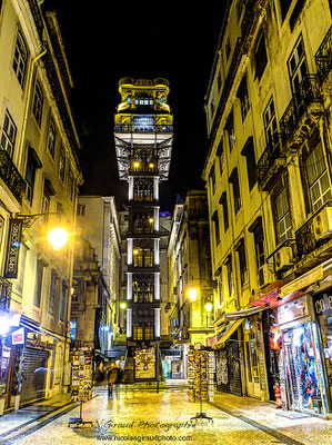 Elevador de Santa Justa - Lisbonne © Nicolas GIRAUD