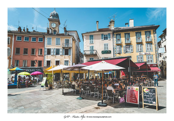 Place  Jean Marcellin  - Gap © Nicolas GIRAUD