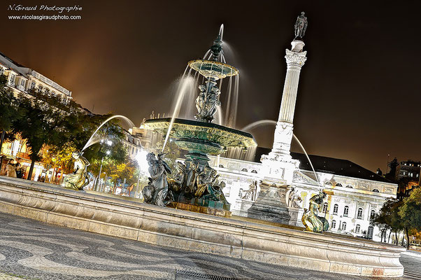 Place de Rossio - Lisbonne © Nicolas GIRAUD