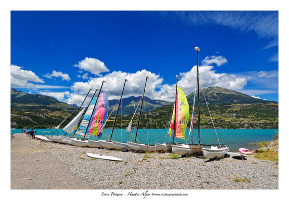 Lac de Serre Ponçon - Hautes Alpes © Nicolas GIRAUD