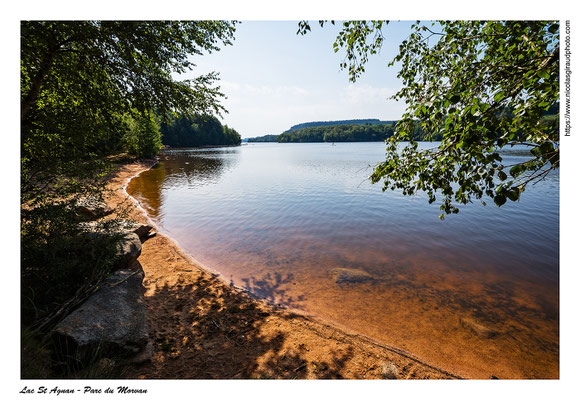 Lac St Agnan - Parc du Morvan © Nicolas GIRAUD