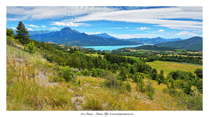 Lac de Serre Ponçon - Hautes Alpes © Nicolas GIRAUD