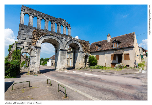 Porte d'Arroux - Autun - Saône et Loire © Nicolas GIRAUD