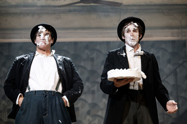 mit Max Merker in "Warten auf Beckett"