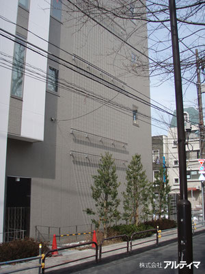 四谷保健福祉施設・清掃センター(東京都新宿区）；2013年9月；アルティマグリーンライン