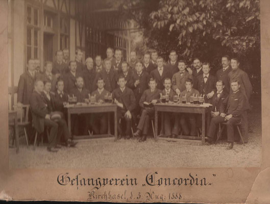Bild 3: Gesangverein (1888)