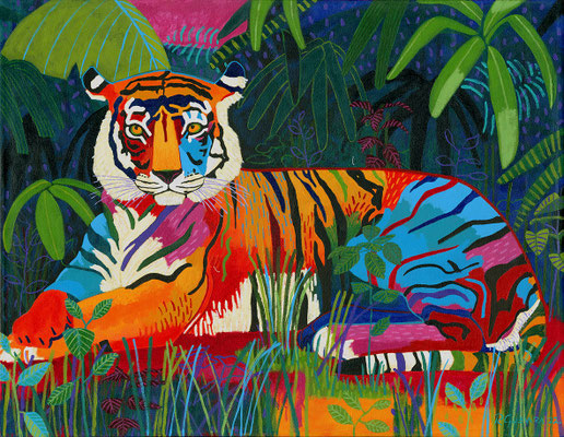 la tarde del tigre (vendido)