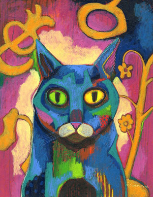 gato azul (vendido)