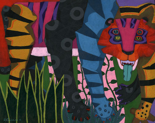 tigre de cuatro ojos (vendido)