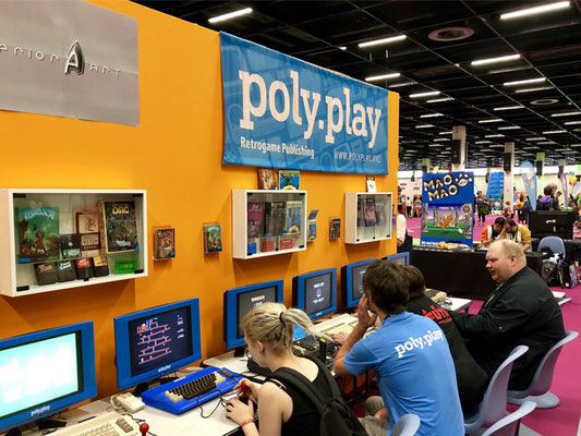 Poly.Play Retrogame Publishing und Knights of Bytes, Männerquatsch Podcast [Sonderfolge #04] Gamescom 2018: Der Retro Rundgang mit allen Ausstellern.  