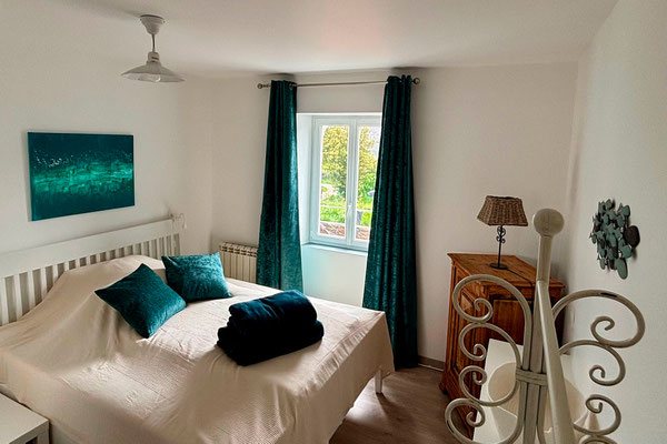 Zweites Schlafzimmer im Ferienhaus La Clregerie in Bretteville/Ay in der Normandie