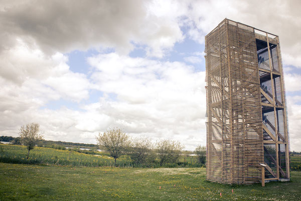 Neuer Aussichtsturm am Marais-Vernier